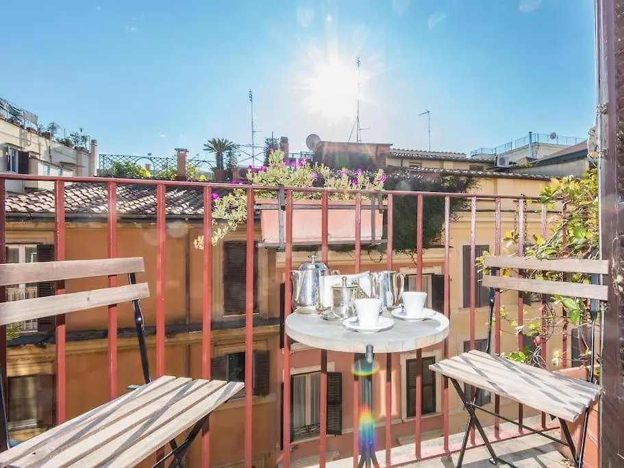 Luxury Spanish Steps Terrace Rome Apartment